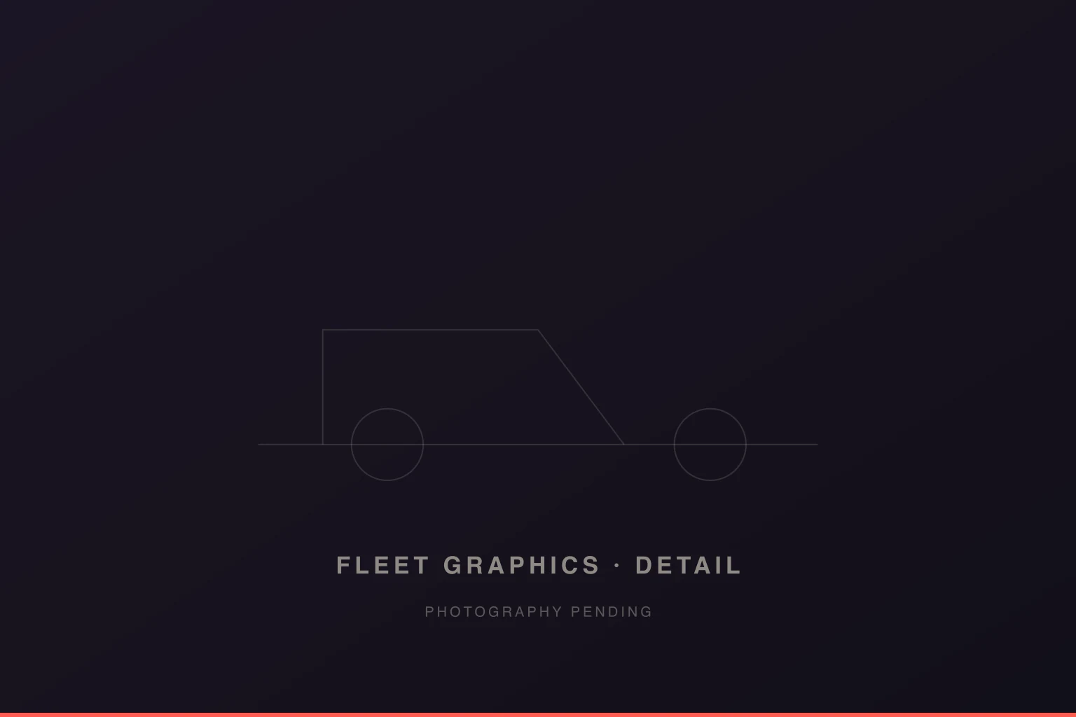 Fleet graphics production and installation detail