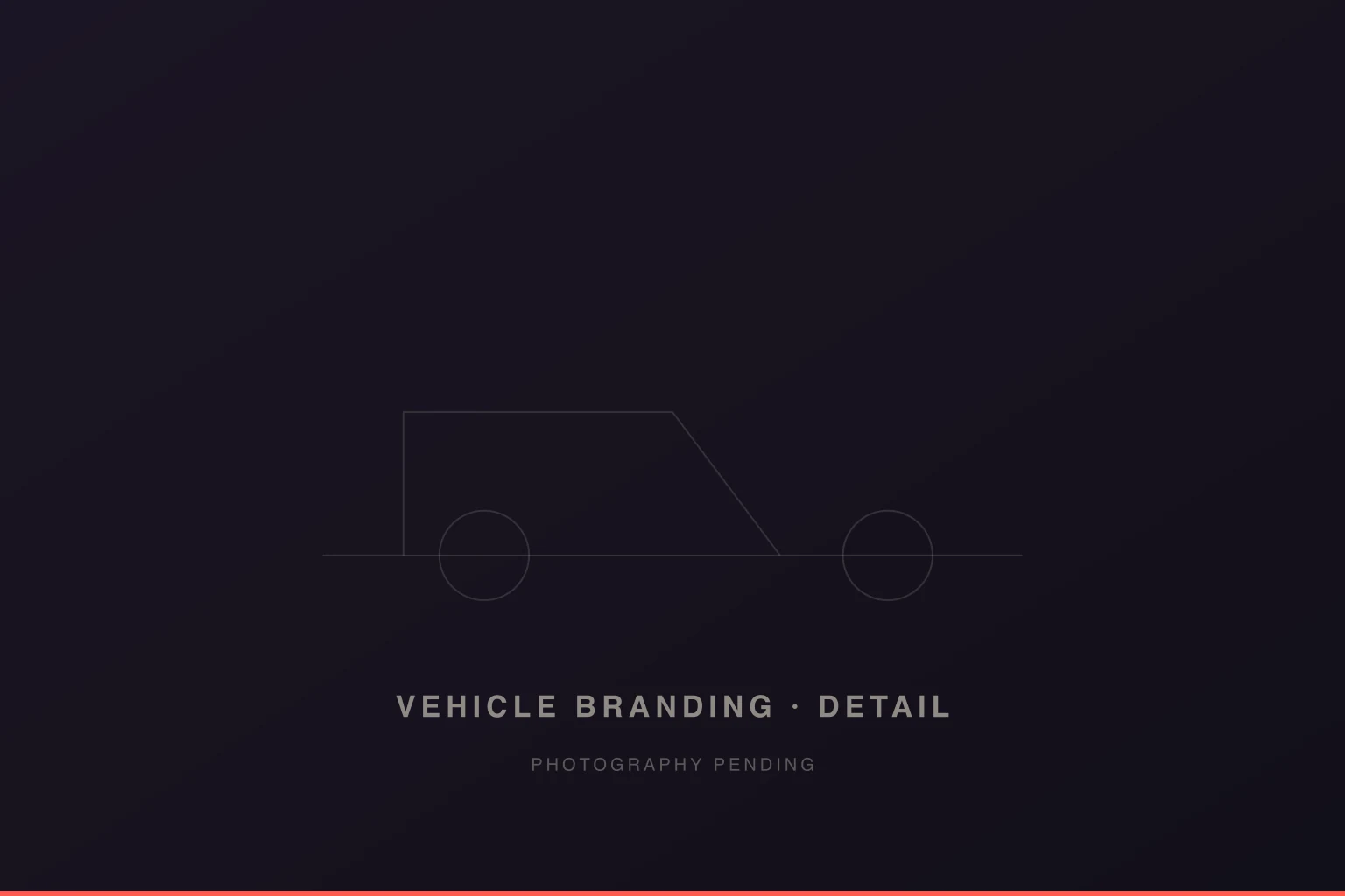 Vehicle branding production and installation detail